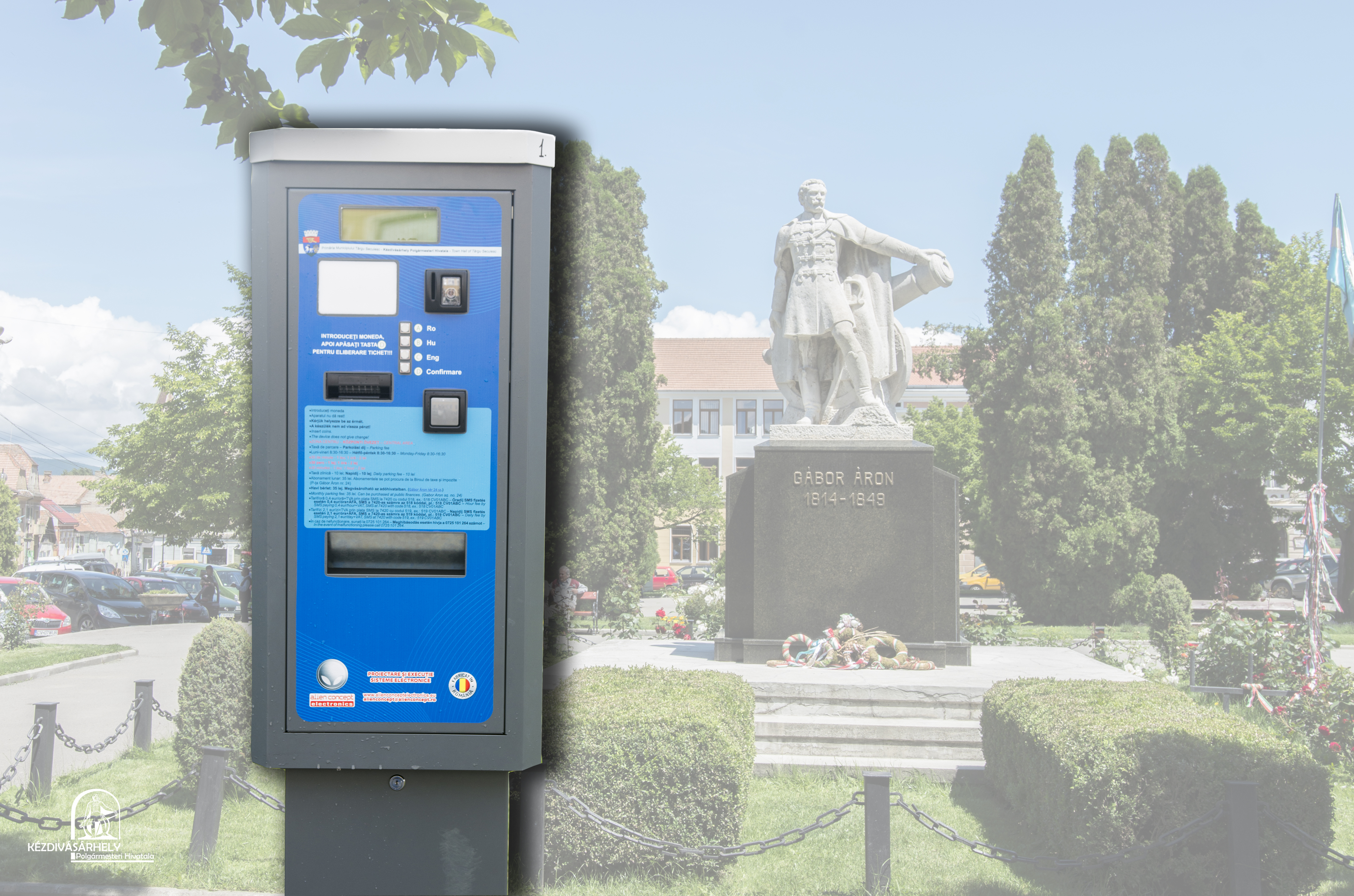 Începând cu 2 noiembrie, parcarea din Târgu Secuiesc va deveni din nou cu plată