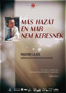 Magyari Lajos gyűjteményes verskötetének bemutatója