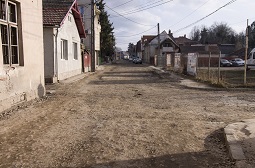 Au început lucrările din strada Gării