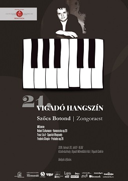 21. Vigadó Hangszín – Szőcs Botond zongorakoncertje