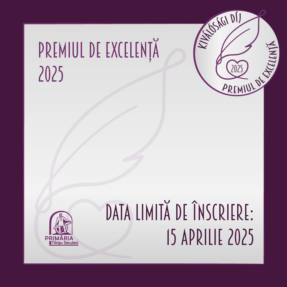 Acordarea premiului de excelență pentru elevi