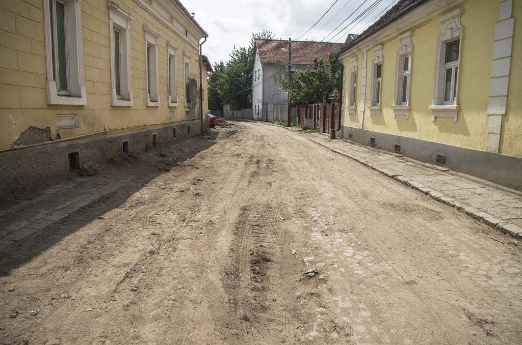 Munkálatok a városban