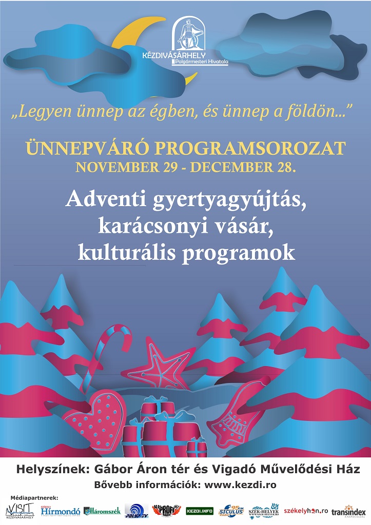 Az ünnepváró programsorozat teljes programja