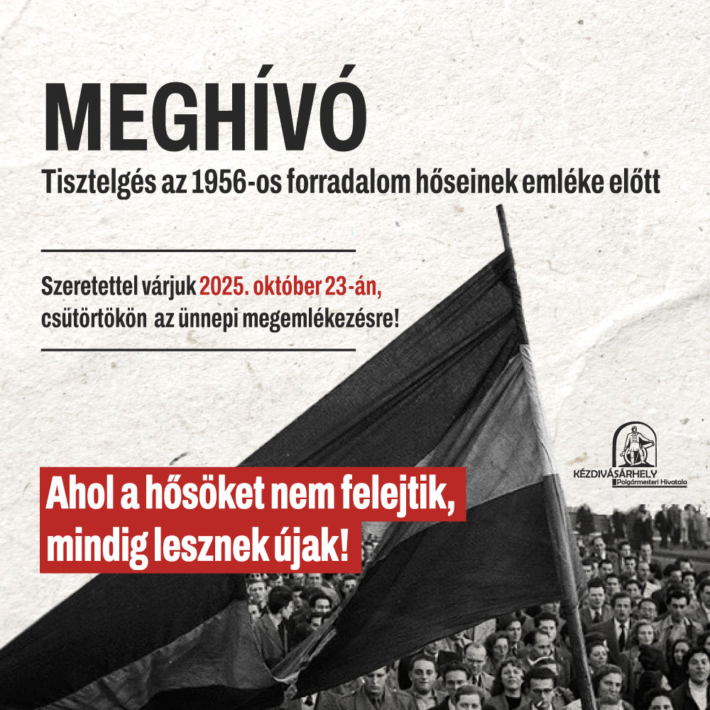 1956-os megemlékező ünnepség